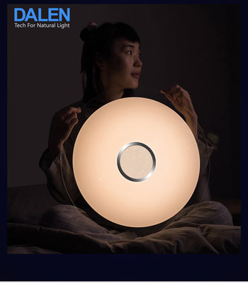 3600LM Remote Controlled Contemporary Led Ceiling Lights Simple Cool White